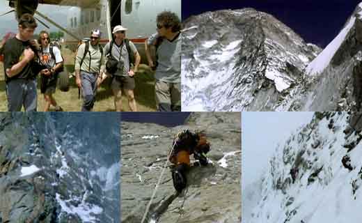 
Juan Vallejo, Ferran Latorre, Juanito Oiarzabal, Josu Bereciartua, Jose Carlos Tamayo At Tumlingtar 2002, Spanish Expedition Climbing Makalu West Pillar 2002 - K2 y Makalu Al Filo De Lo Imposible DVD
